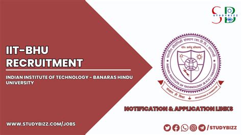 IIT-BHU Recruitment 2023 for 27 Junior Technician Posts - JOBS