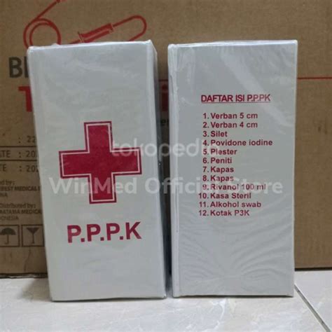 Jual Kotak P3K Mobil Lengkap Isi / Kotak obat mobil / kotak p3k mobil ...