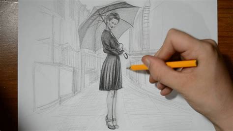 Person Drawing, Pencil, Sketch, Colorful, Realistic Art Images ...