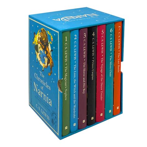 The Chronicles of Narnia Deluxe Hardback 7 Books Set Collection by C ...