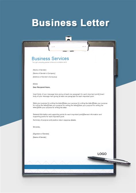 Business Letter Word Template For Your Needs