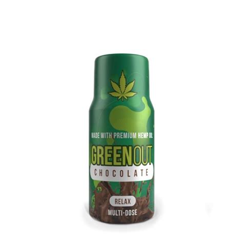 Green Out Relax Chocolate – Ekstrakt Premium 200mg - Żywność CBD - Żywność