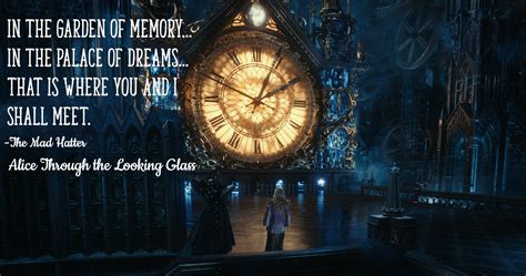 Alice Through the Looking Glass Quotes About Time