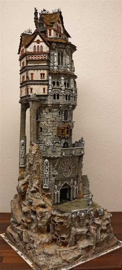 Fantasy House, Fantasy Castle, Medieval Fantasy, Miniature Model ...