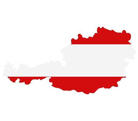 austria outlines - Clip Art Library