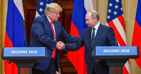 In pictures: Trump meets with Putin