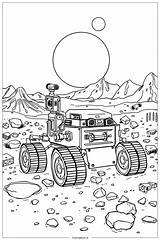 50 Space coloring Pages Free PDF & PNG Printables sketch template