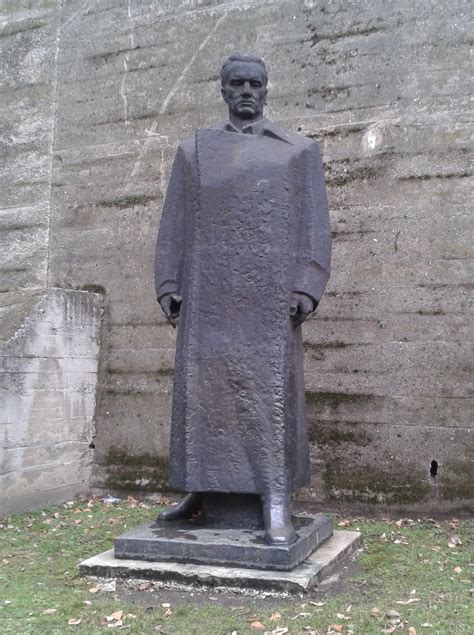 SR Serbia. Monument to Josip Broz Tito stands in the territory of the Užice National Museum. The ...