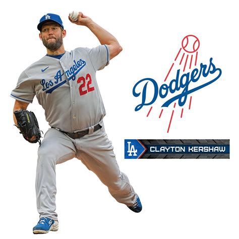 Los Angeles Dodgers: Clayton Kershaw 2022 - Officially Licensed MLB Re ...