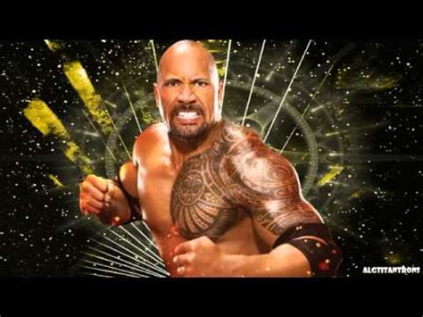 The Rock (Dwayne Johnson) theme song - YouTube