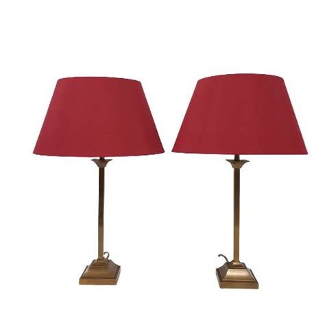 Laura Ashley - Two romantic table lamps - Brass - Catawiki