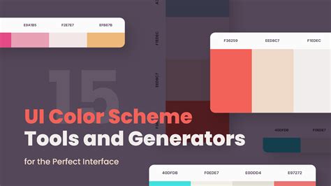 Best 15 UI Color Palette & Scheme Generators for Perfect Interfaces