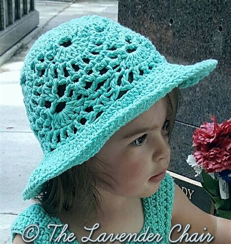 7 Free Crochet Sun Hat Patterns for Children • Salty Pearl Crochet