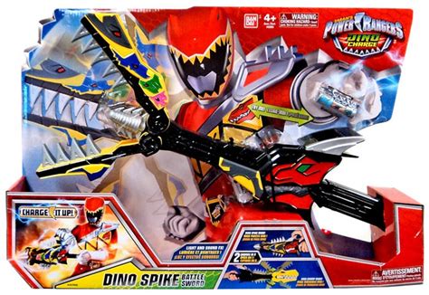 Power Rangers Dino Charge Dino Spike Battle Sword Roleplay Toy Bandai ...