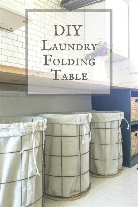 The Perfect DIY Laundry Folding Table | Laundry folding tables, Laundry room diy, Folding laundry