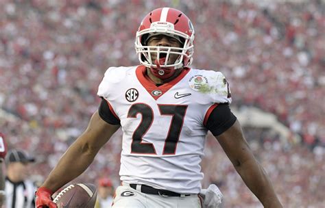 Former Georgia RB Nick Chubb receives jersey number from Cleveland Browns