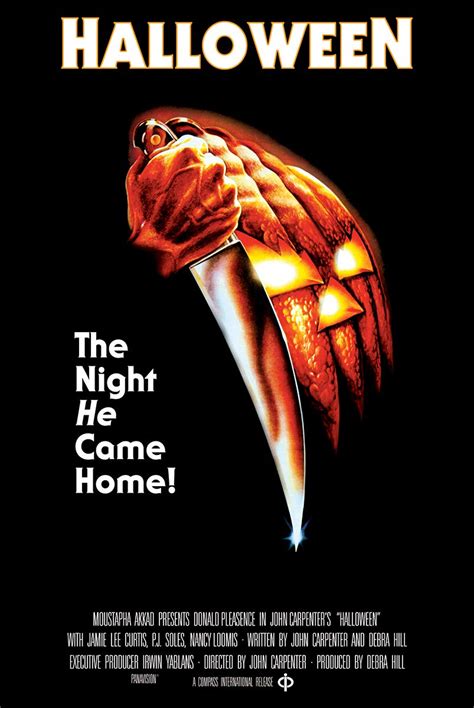 Buy Halloween (1978) Classic Horror Movie 36 x 24 inches - The Night He Came Home! Written ...