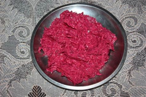 Chukandar ka Salad - Recipe for Tasty Beetroot Yoghurt Salad - 23 Feb 13