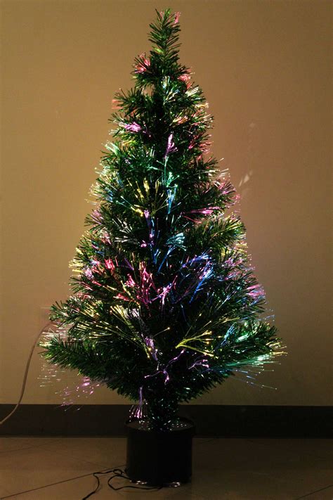 Optic Fiber Christmas Trees