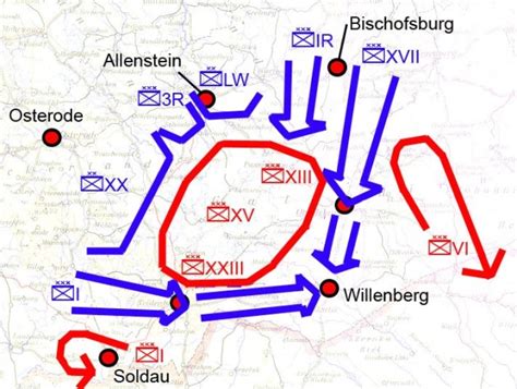 The Battle of Tannenberg - History of the West - Blog