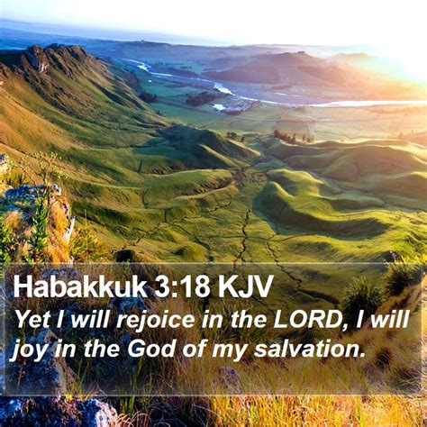 Habakkuk 3:18 KJV Bible Verse Images