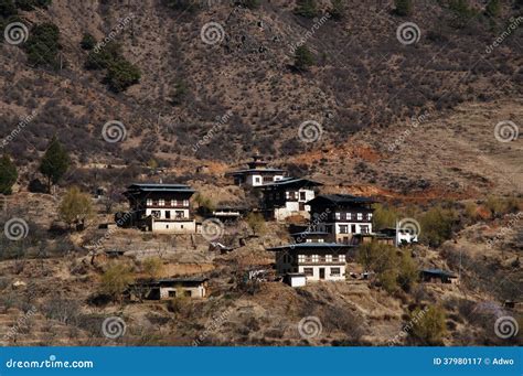 Houses - Bhutan stock image. Image of isolated, bhutan - 37980117