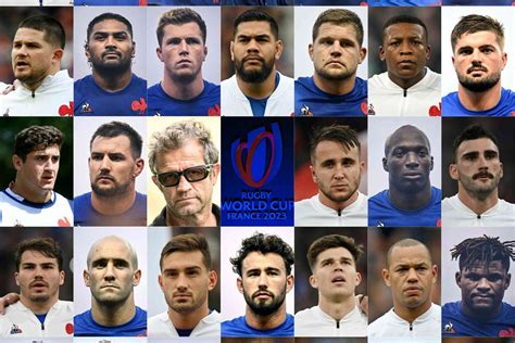 Who are the 33 French players called up for the 2023 Rugby World Cup? - Archysport