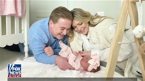 Peter Doocy and Hillary Vaughn celebrate the birth of their daughter ...