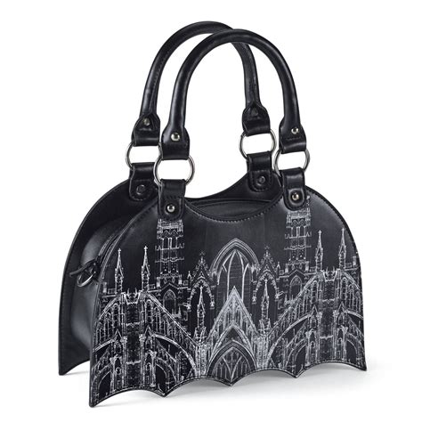 Gothic Revival Bag - Women’s Romantic & Fantasy Inspired Fashions | Bags, Vegan leather handbag ...