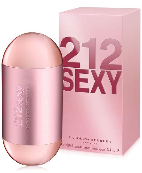 Carolina Herrera 212 Sexy Eau de Parfum Spray, 3.4 oz. - Macy's