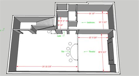 how to layout a basement design | HOME DECORATION LIVE