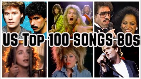 US Billboard Top 100 Songs of the '80s - YouTube