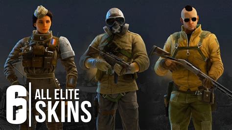 40+ New Elite Skins Rainbow Six Siege PNG | Newskinsgallery