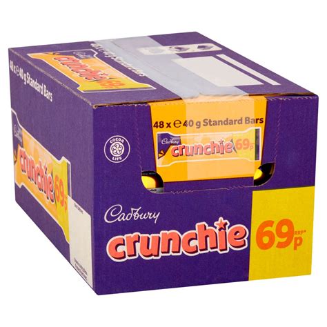 Cadbury Crunchie Chocolate Bar 69p PMP 40g | BB Foodservice