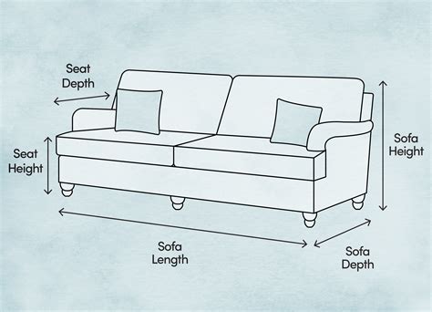 Standard Sofa Lengths - Little Craft