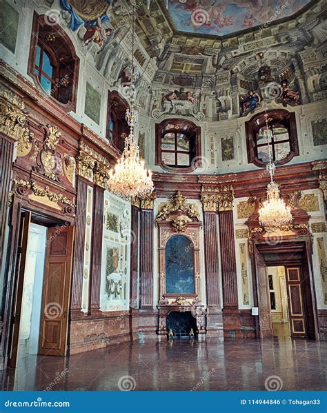 Belvedere Palace stock photo. Image of inside, belvedere - 114944846