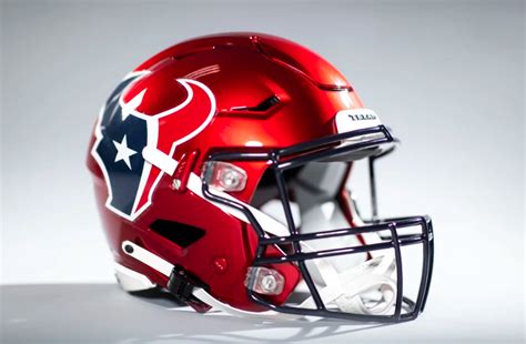 Houston Texans unveil new red helmets for Battle Red Day game