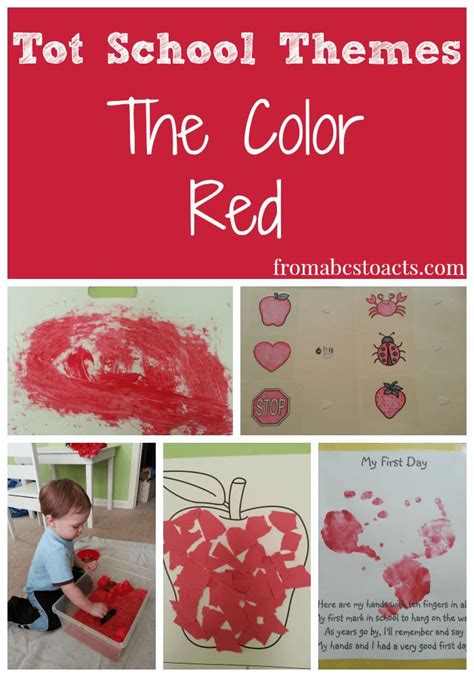 25+ best ideas about Color Red Activities on Pinterest | Color activities, Preschool color ...