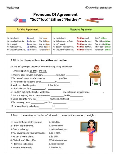 Grammar Pronoun Verb Agreement Worksheet Pronoun Verb Agreement Practice | The Best Porn Website