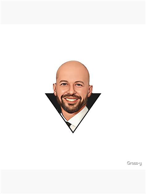 "Bald Jon Cryer Portrait - aka Alan" Poster for Sale by Gross-y | Redbubble