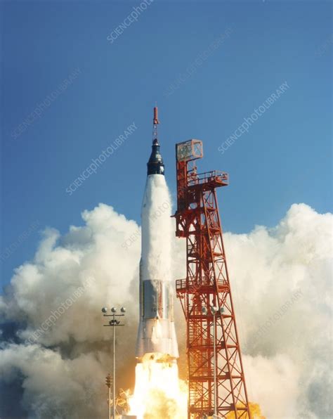 Mercury-Atlas 6 launch - Stock Image - C007/4451 - Science Photo Library