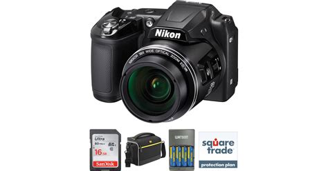 Nikon COOLPIX L840 Deluxe Digital Camera Kit (Black,