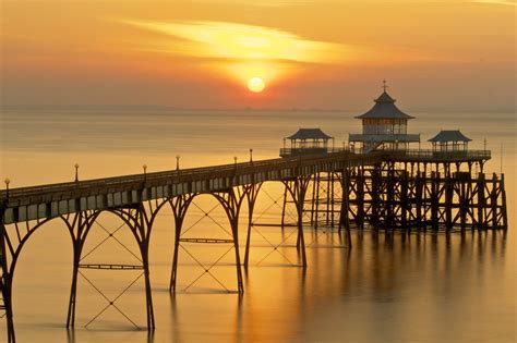 etherealvistas: Clevedon Pier Sunset (England) by... - and The Marathon ...