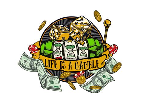 Life Is A Gamble Logo Design by Bigwals on Dribbble