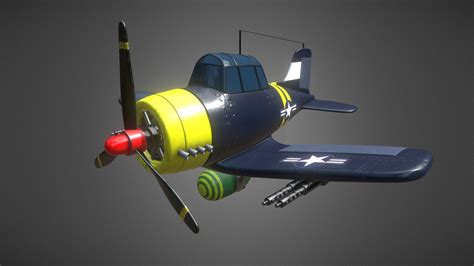 Toon Torpedo Bomber - Buy Royalty Free 3D model by Jacob Monger (@jacobmonger) [e59f070 ...