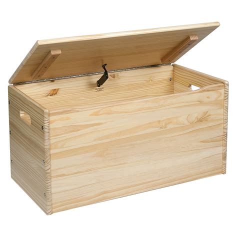 Little Colorado Solid Wood Toy Storage Chest - Walmart.com