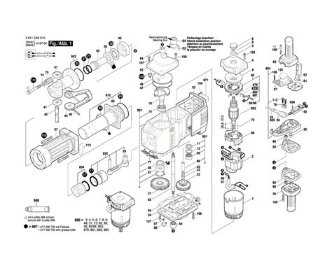 Bosch Brute Jackhammer Parts Diagram