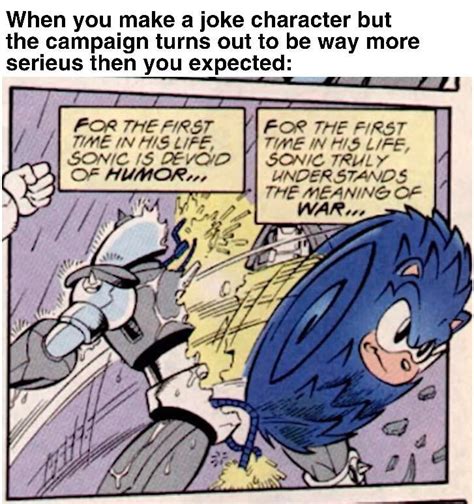 The Archie comics were weird : r/SonicTheHedgehog