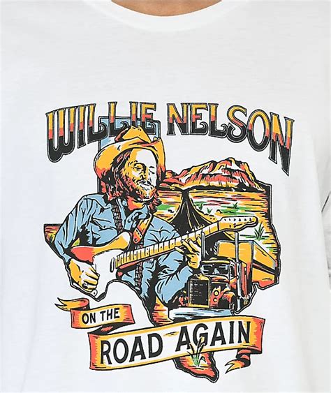 Brixton x Willie Nelson Road Again White T-Shirt