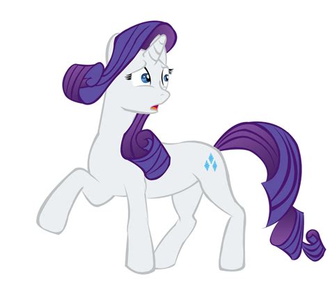 Rarity Shocked Vector by aprilj0313 on DeviantArt